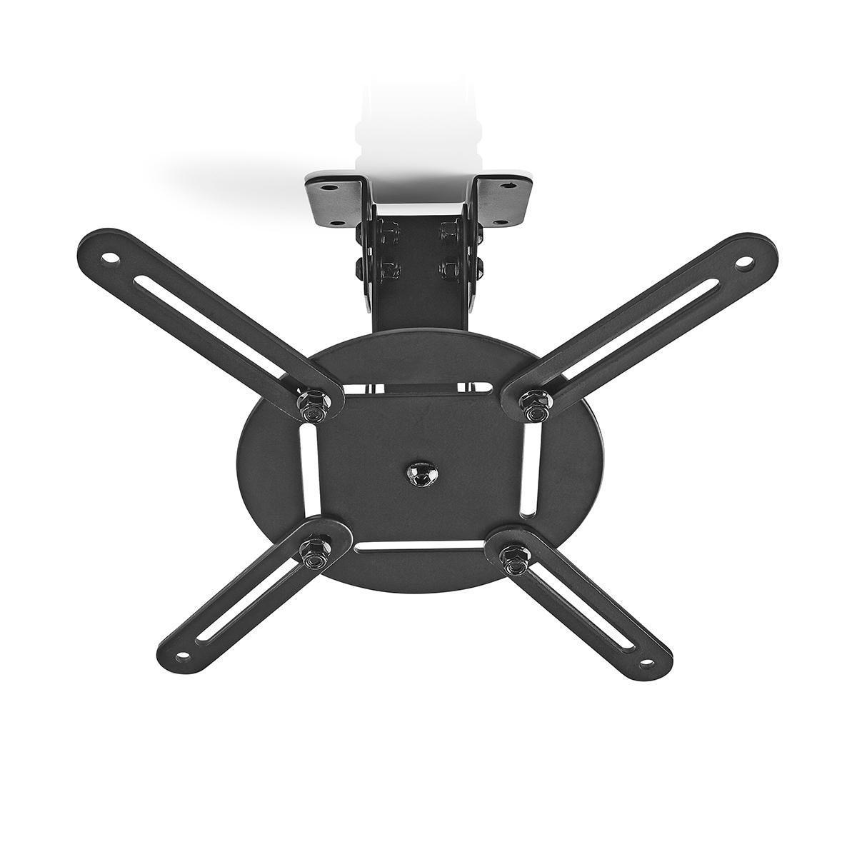 Nedis Projektorhalterung | Vollständig einstellbar | 10kg | Drehbar | Neigbar | Stahl | Schwarz