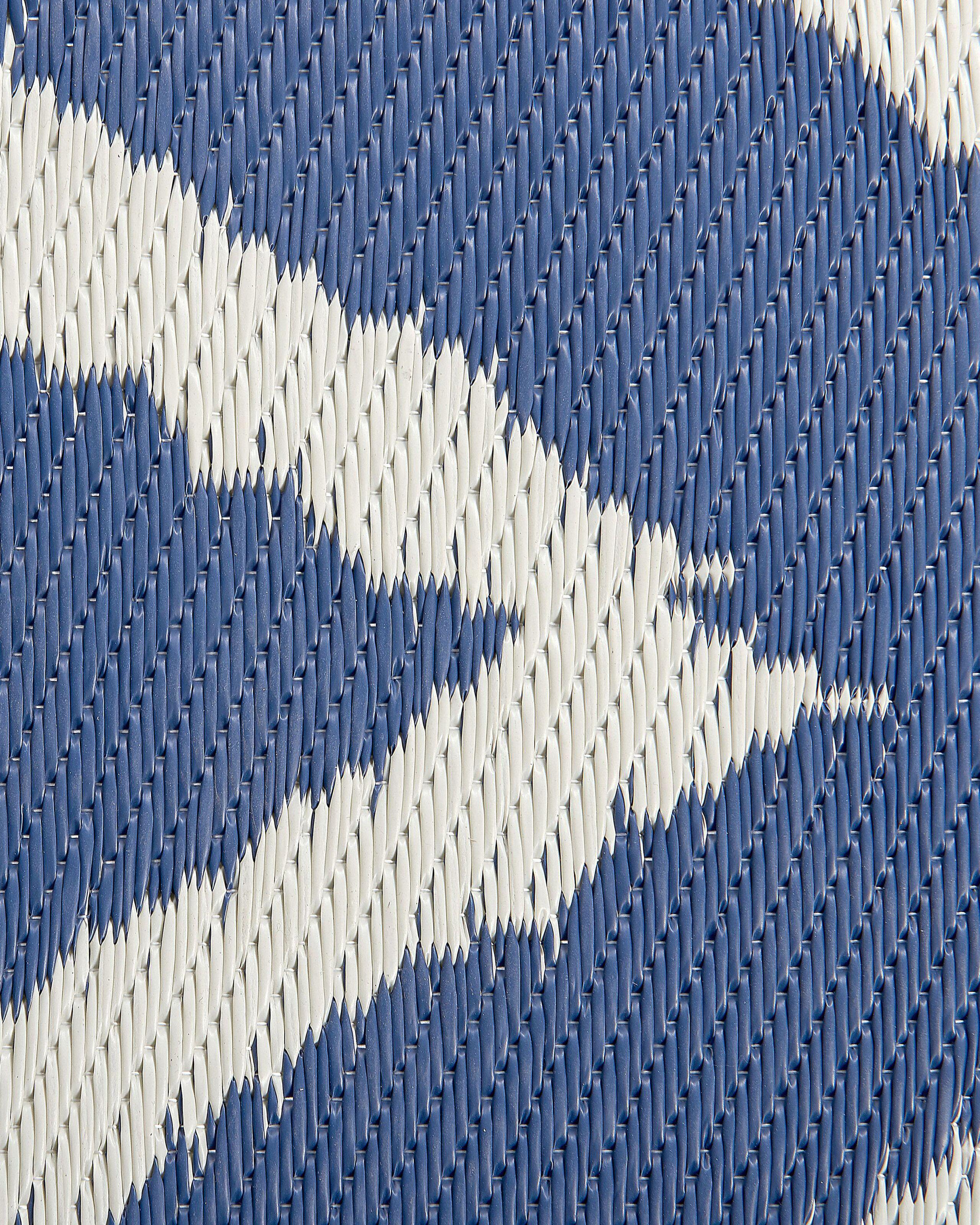 Beliani Outdoorteppich aus Polypropylen Modern SIRSA