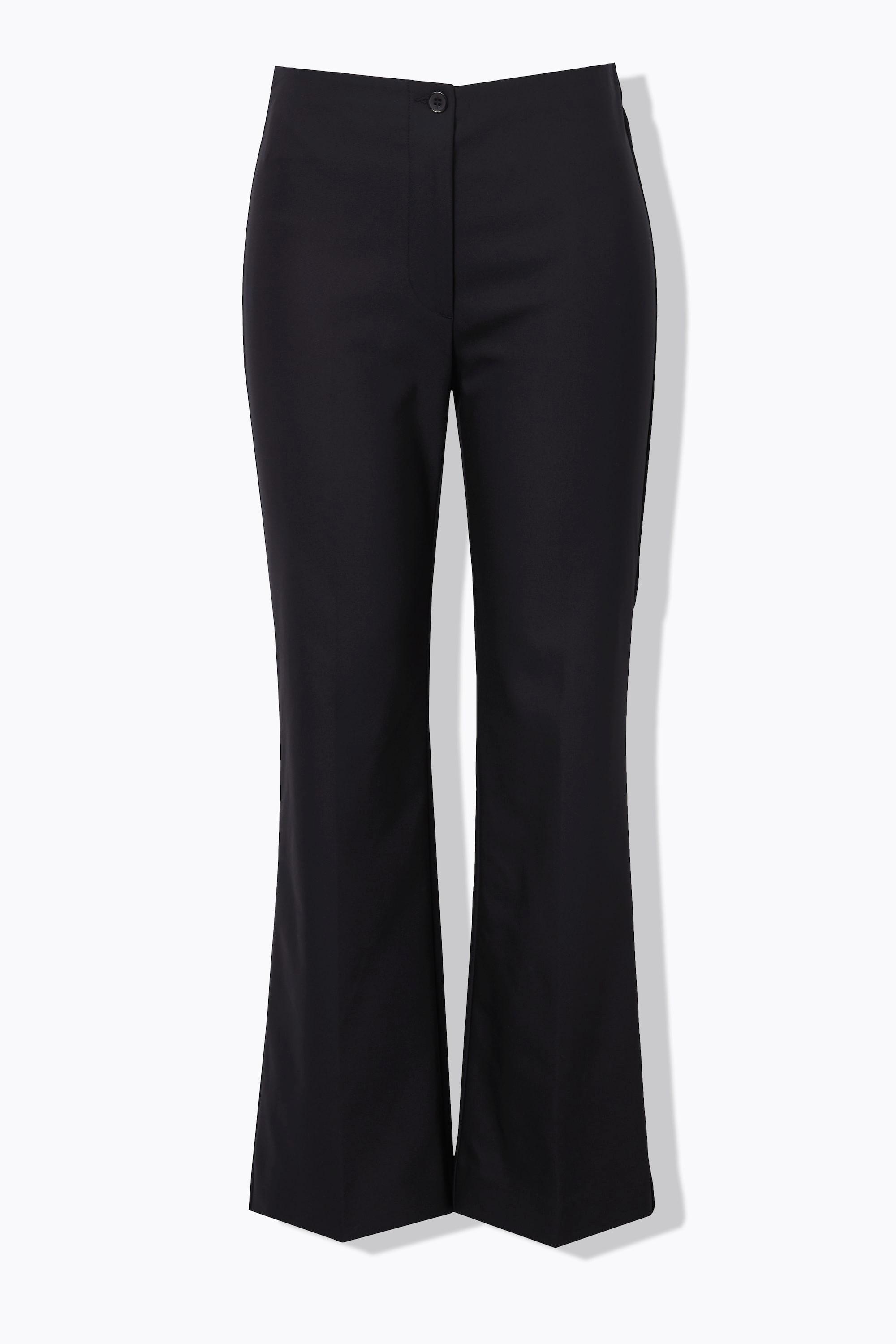 Ulla Popken Rose Hose gerades Bein Komfortbund Stretch