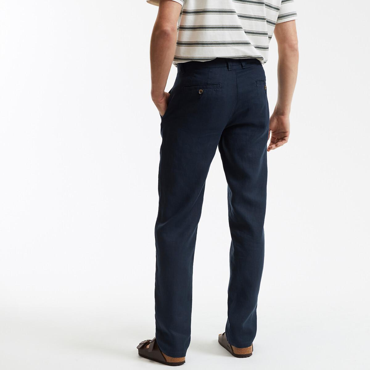 La Redoute Collections Leinen Straight Leg Hose