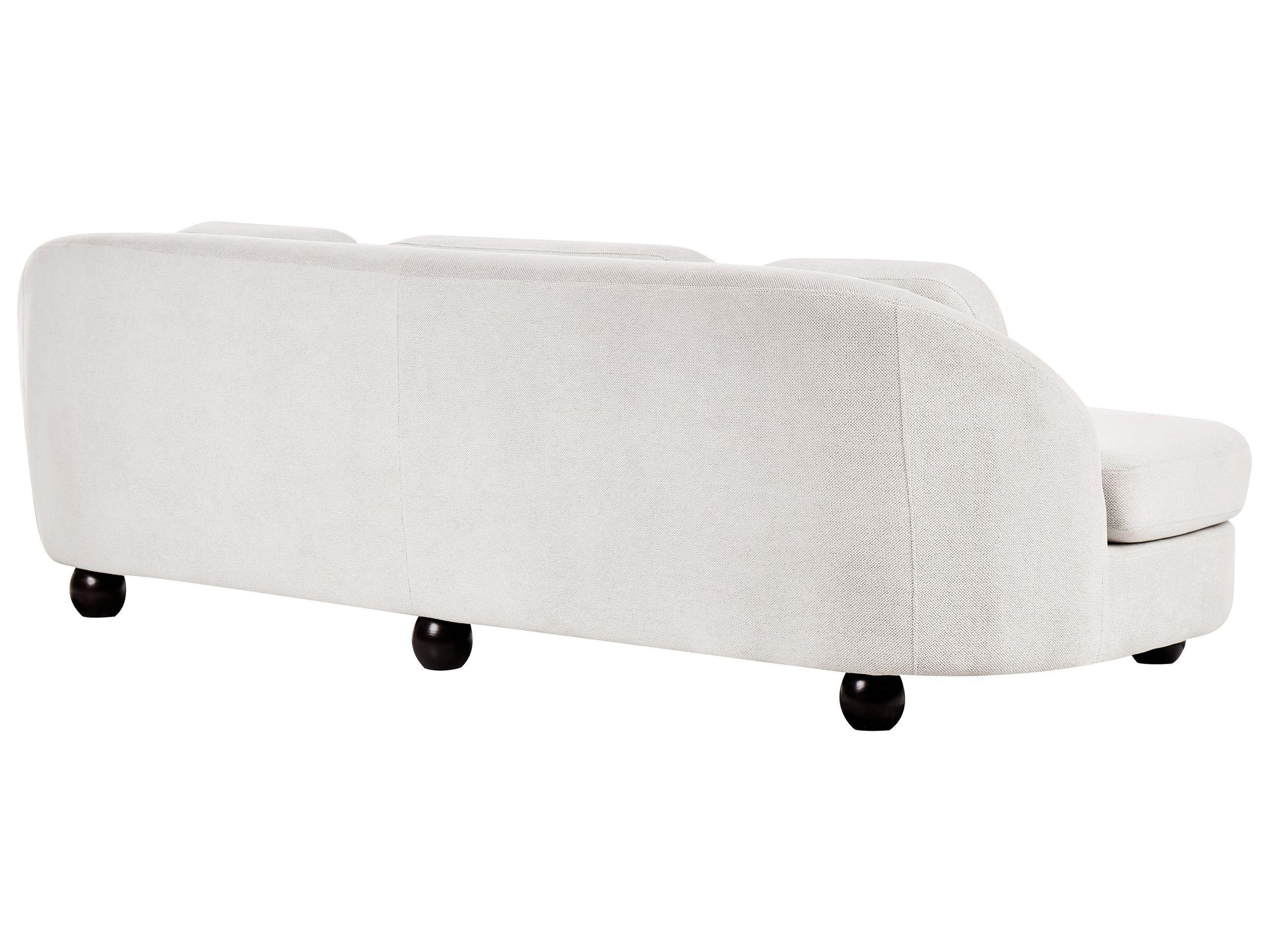 Beliani 3 Sitzer Sofa aus Polyester Modern FANSEN
