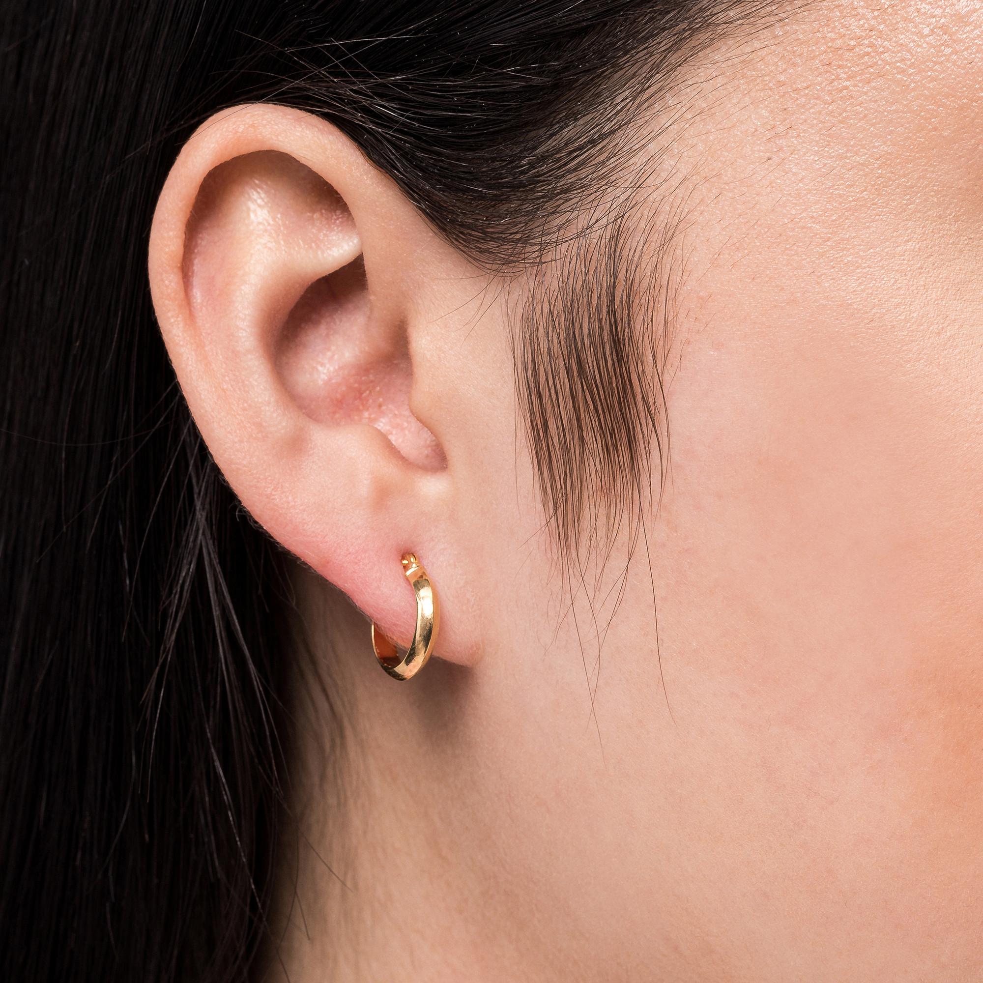 L' Atelier Gold 18 Karat by Manor Ohrringe