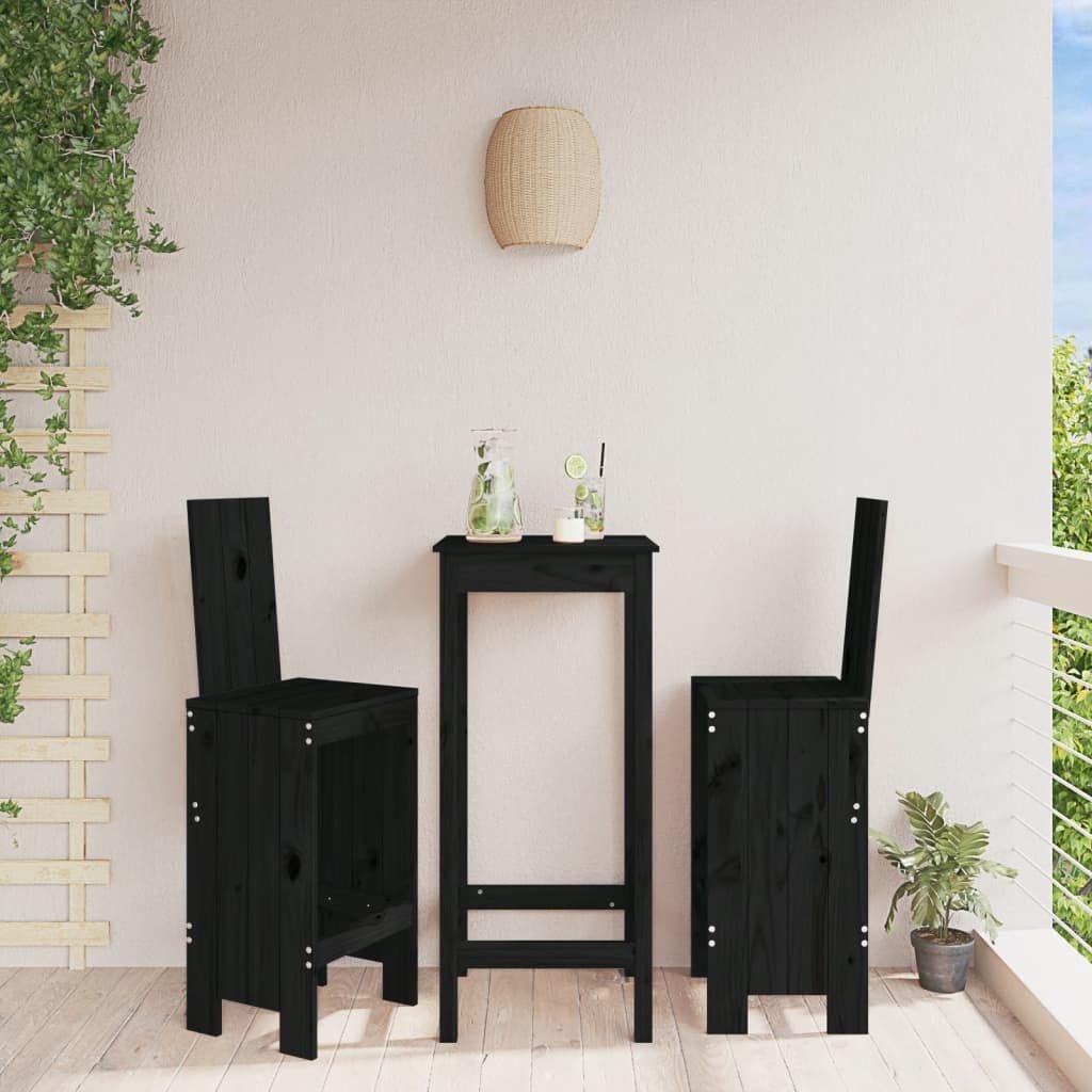 VidaXL Barhocker kiefernholz