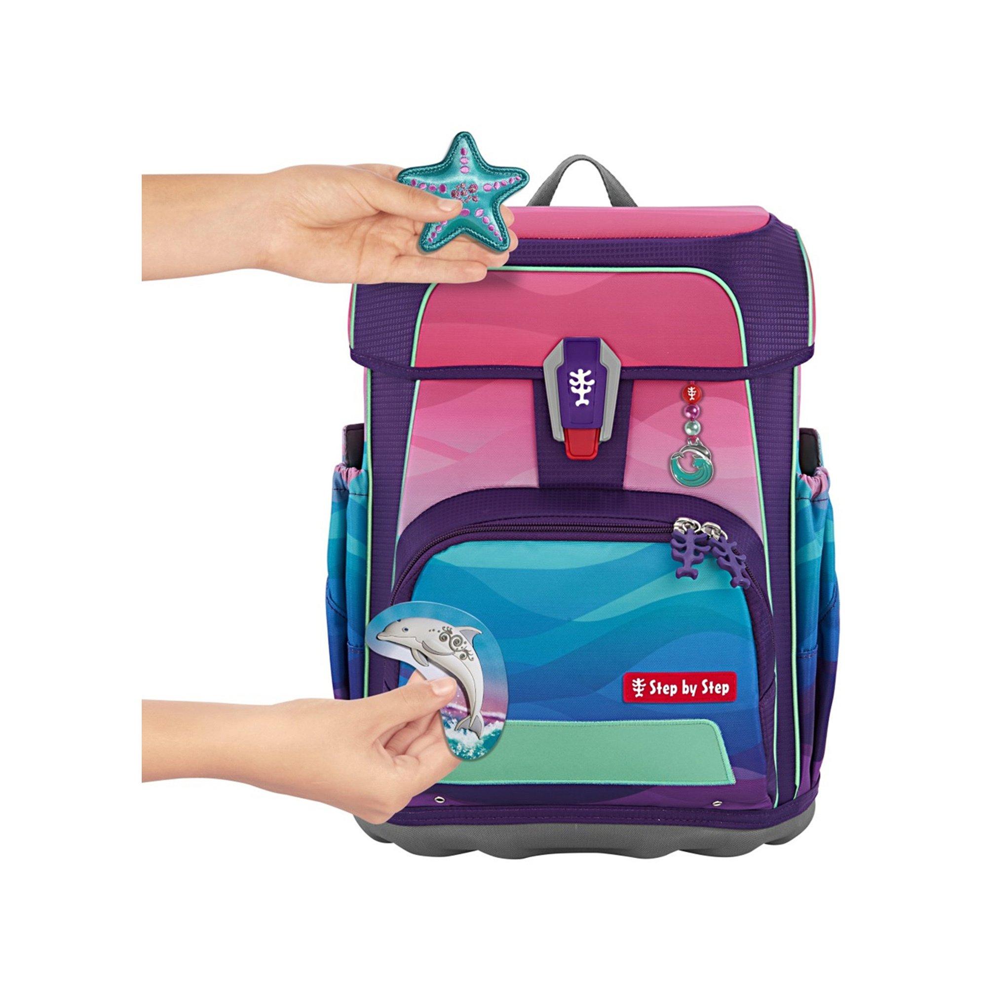 Step by Step Schulthek-Set, 5-teilig Dolphin Lana