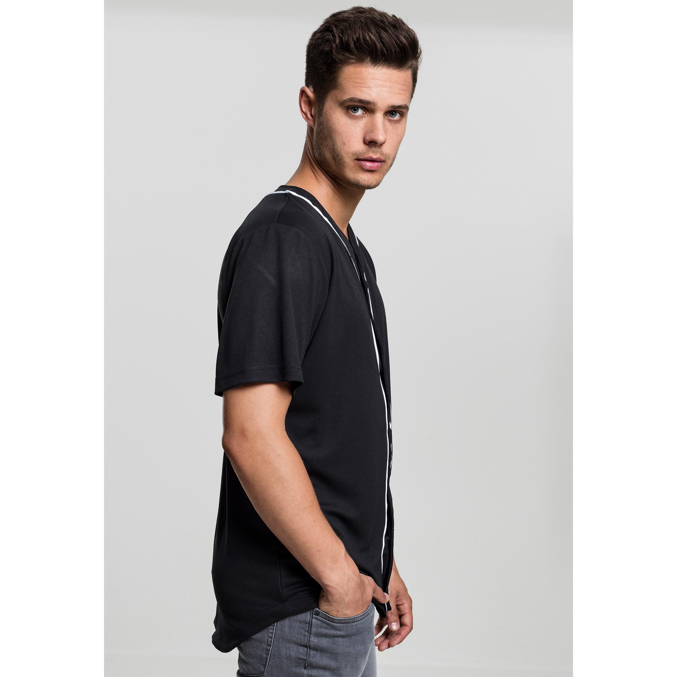 URBAN CLASSICS Baseball Mesh T-Shirt