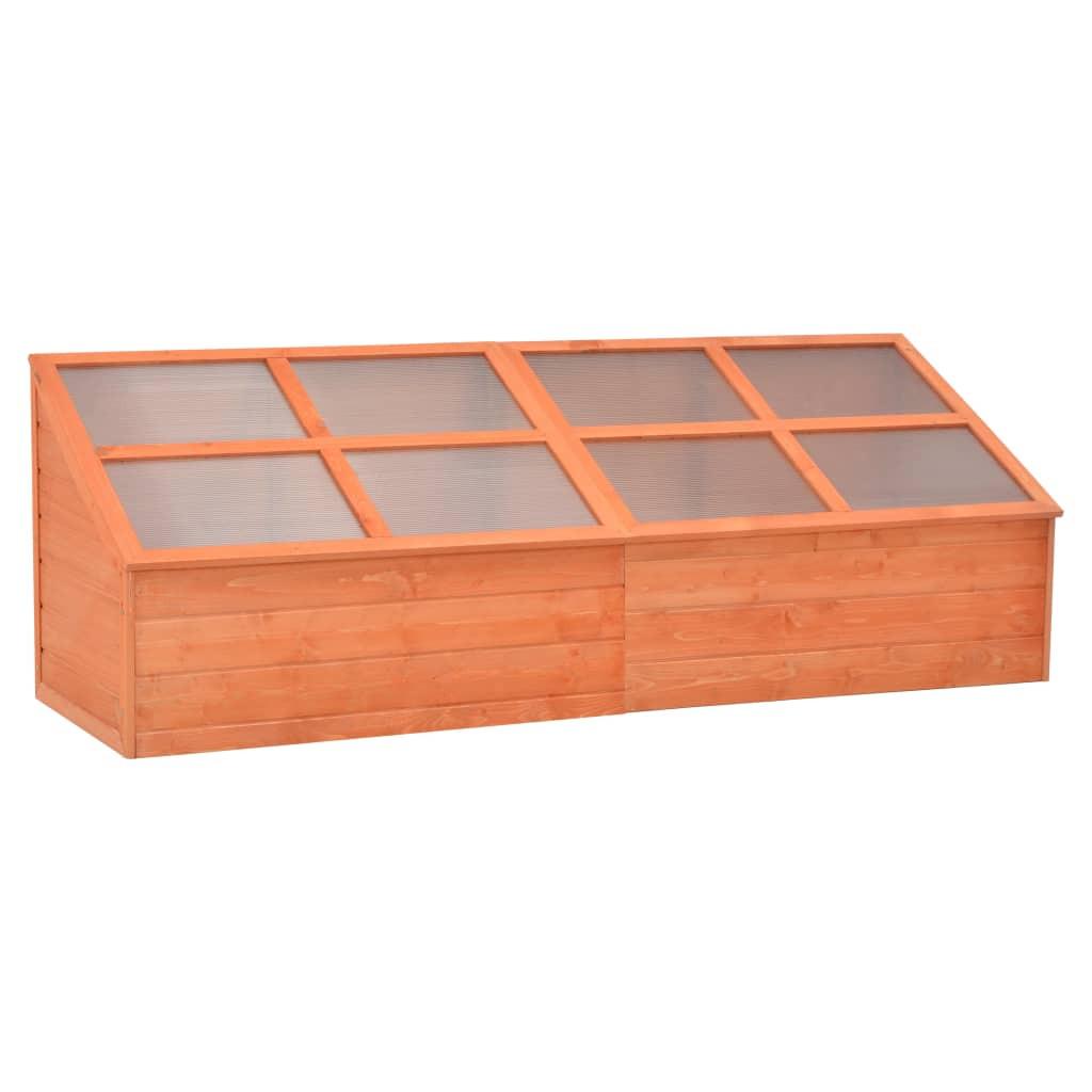 VidaXL Gewächshaus holz