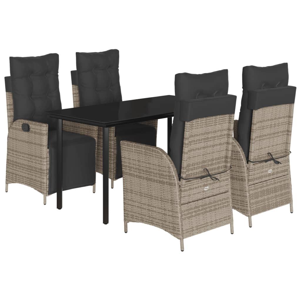 VidaXL Garten essgruppe poly-rattan