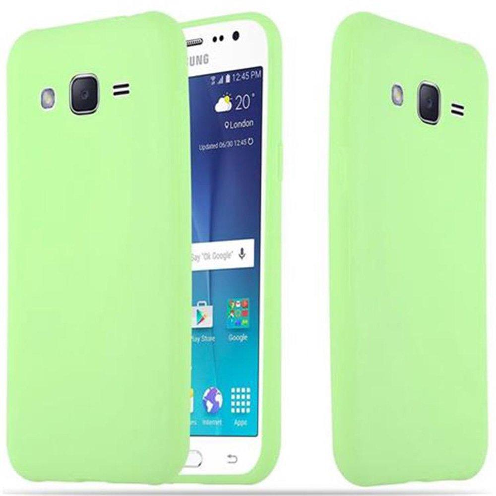 Cadorabo Hülle für Samsung Galaxy J2 2015 TPU Silikon Candy