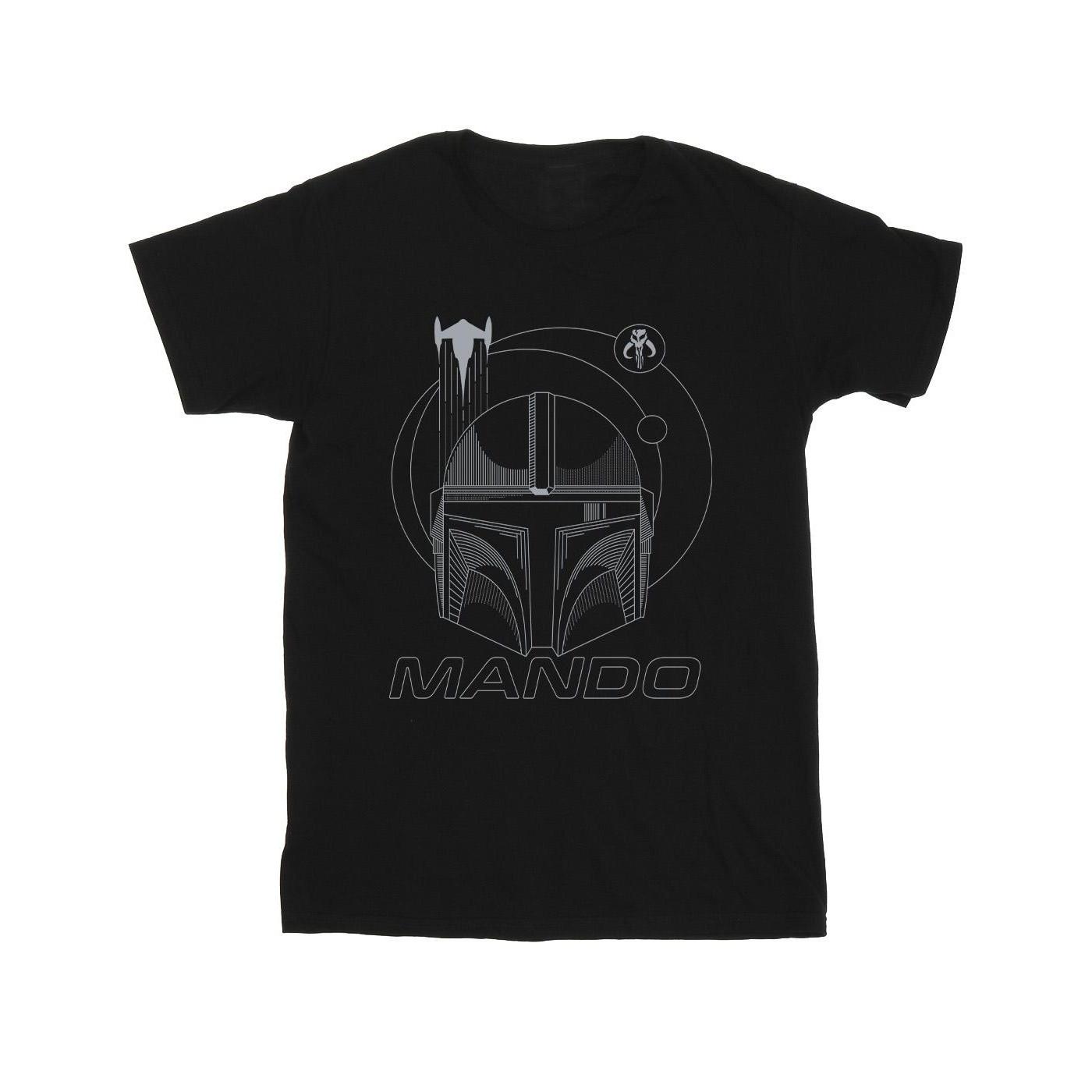 STAR WARS The Mandalorian Bedrucktes Kurzarm T-Shirt