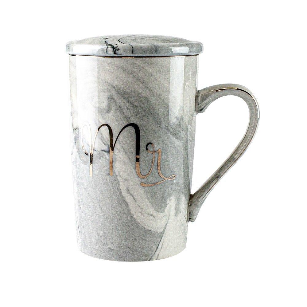 eStore Becher mit Deckel und Löffel - Mr