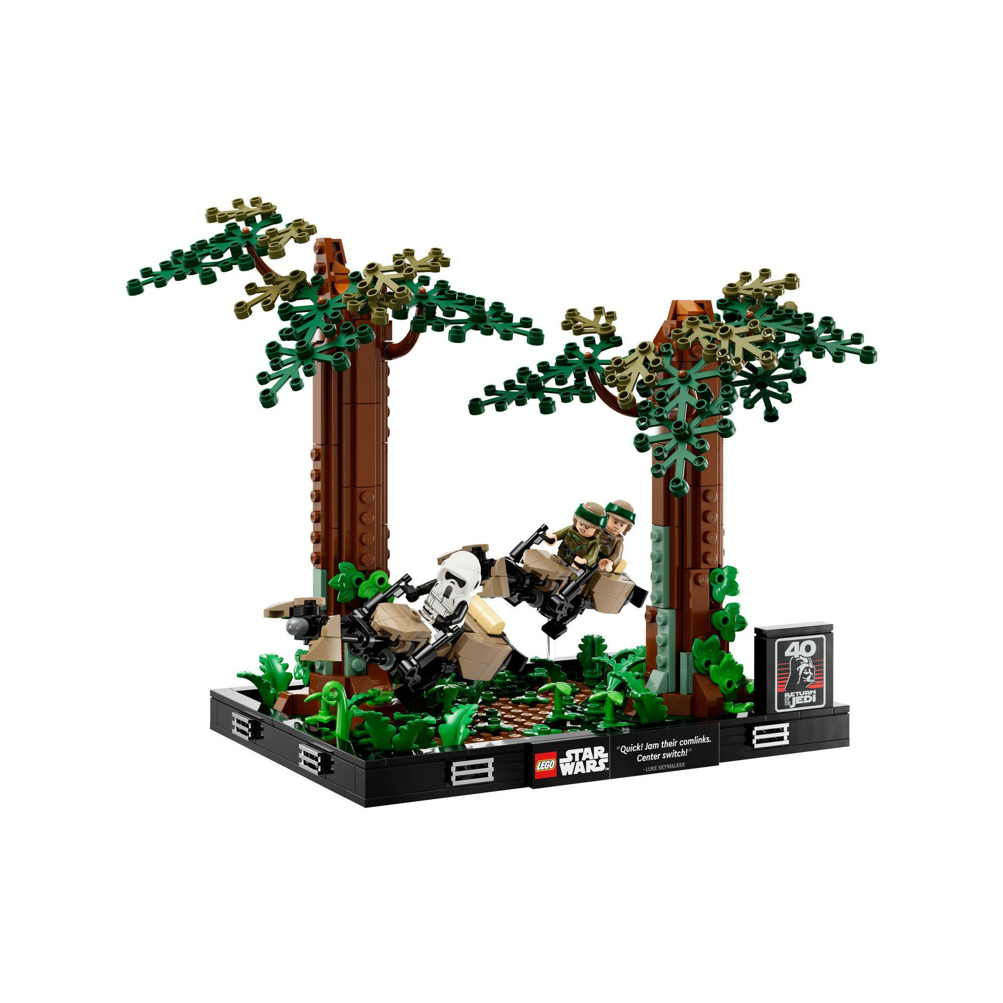 LEGO® 75353 Verfolgungsjagd auf Endor™ – Diorama