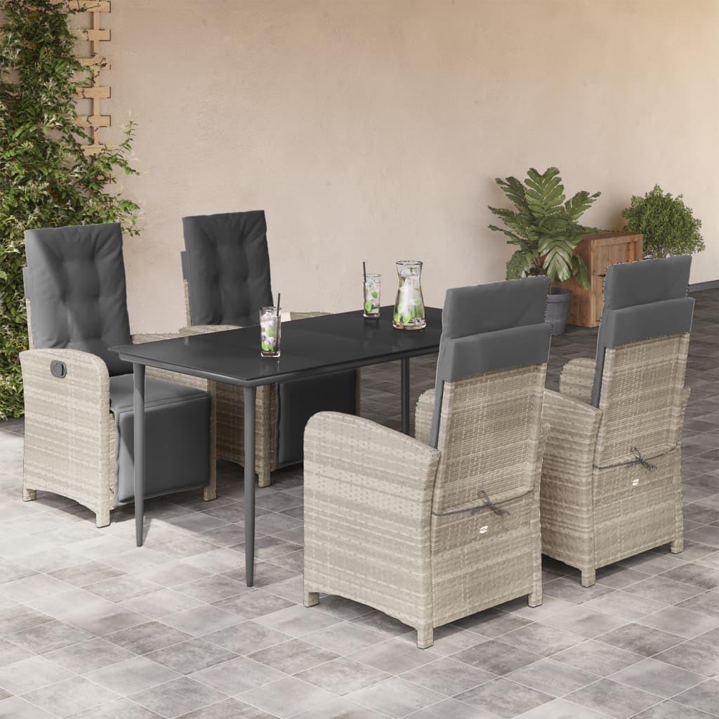 VidaXL Garten essgruppe poly-rattan
