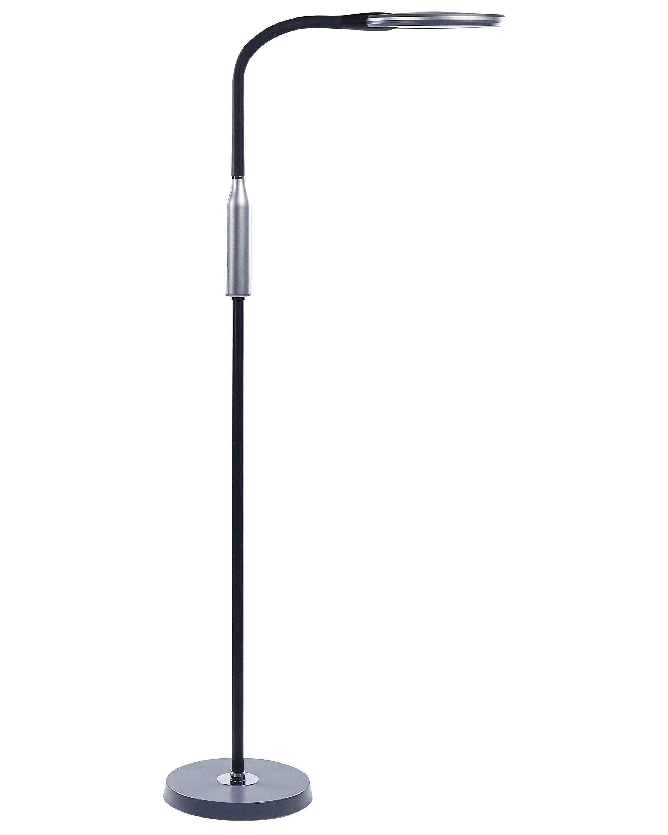 Beliani LED Stehlampe aus Kunststoff Modern CASSIOPEIA
