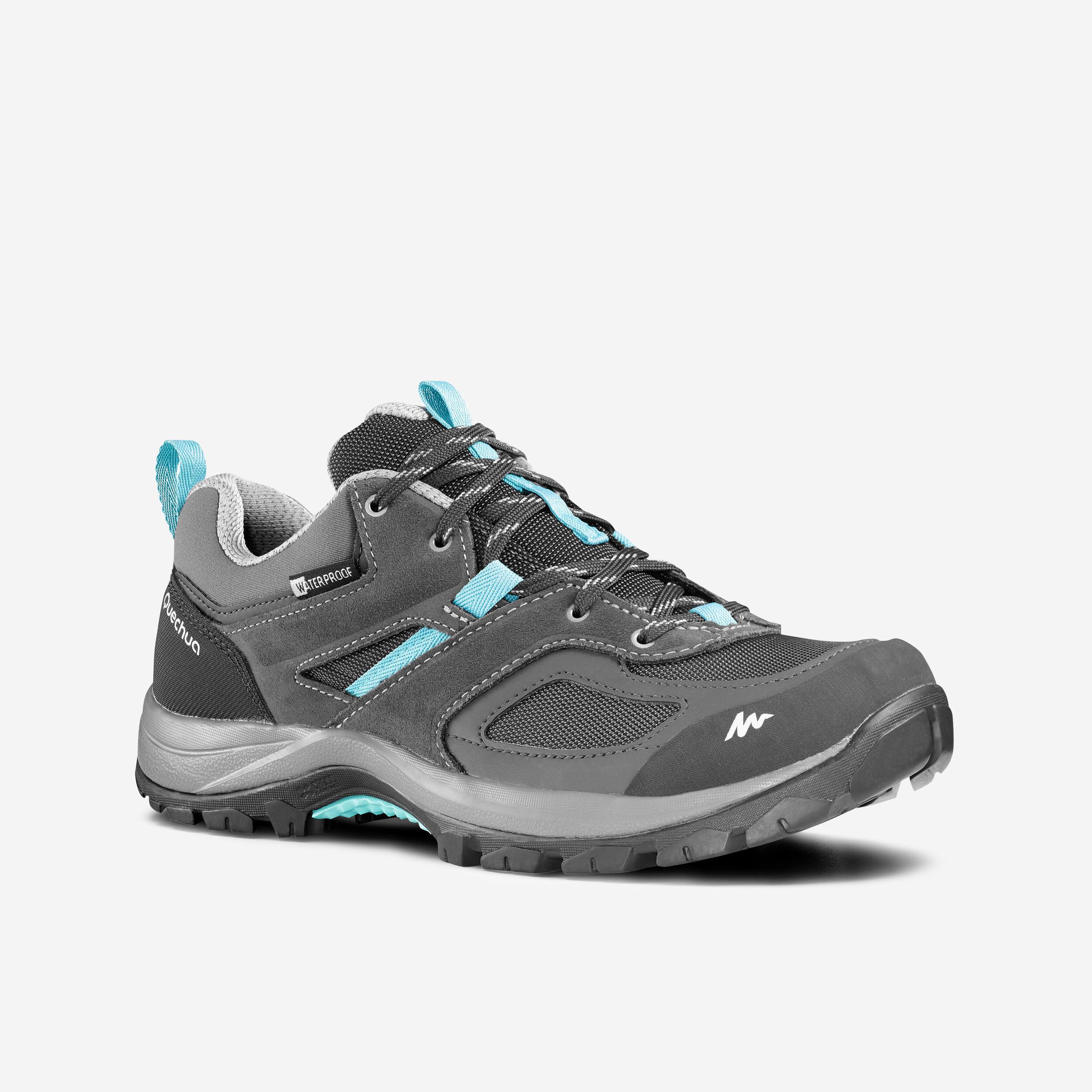 QUECHUA Wanderschuhe Bergwandern MH100 wasserdicht Damen