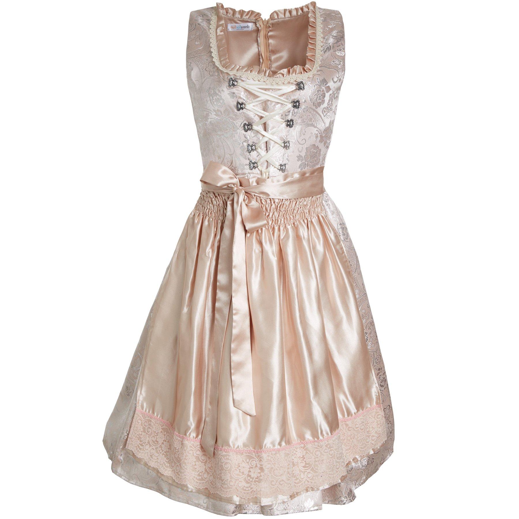 Tectake Frauenkostüm Midi-Dirndl Traunstein Modell 2