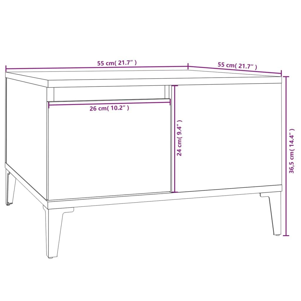 VidaXL Couchtisch holzwerkstoff