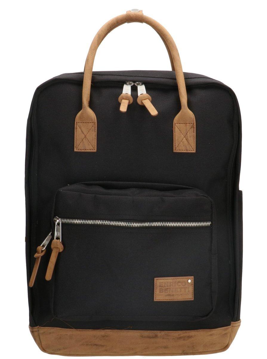 Enrico Benetti Rucksack Santiago 17 Schwarz