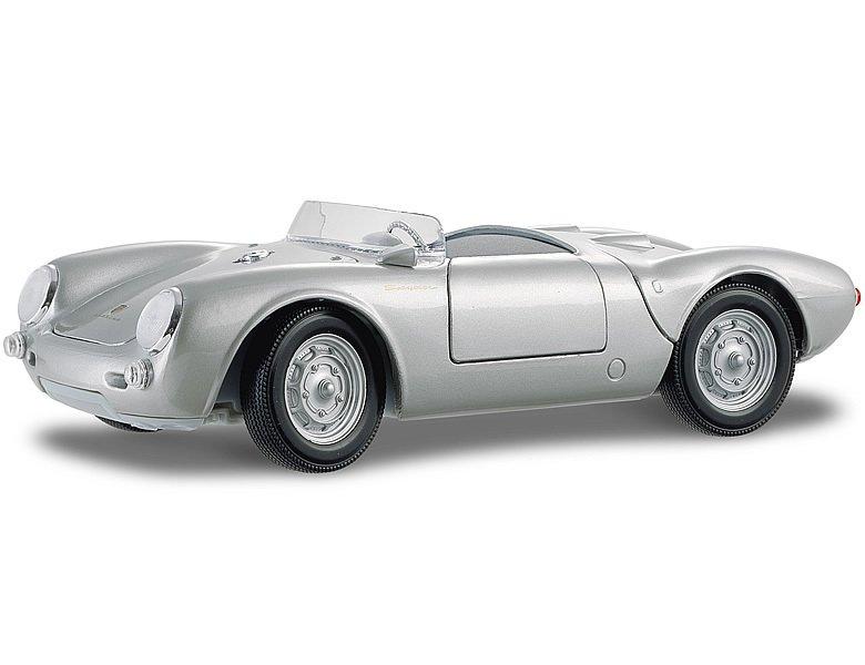 Maisto 1:18 Porsche 550 A Spyder Silber