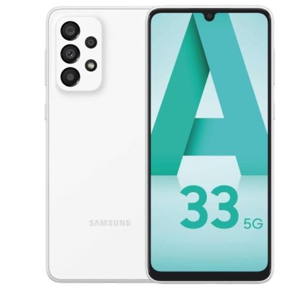 SAMSUNG Samsung Galaxy A33 Dual A336e 5G 128GB Weiß(8GB)