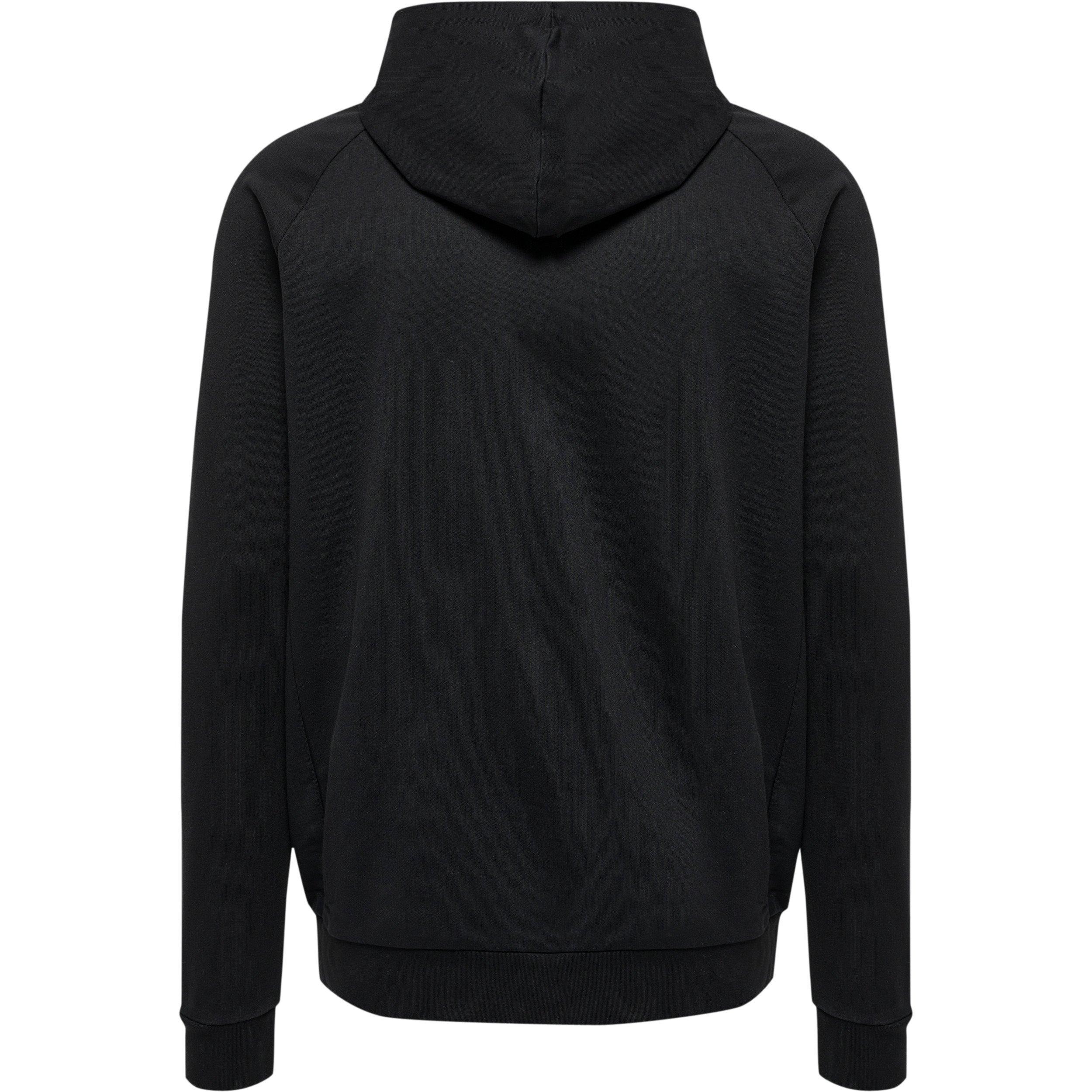 Hummel sweatshirt it kapuze und reißverschluss aus bauwolle, daen huel ove grid