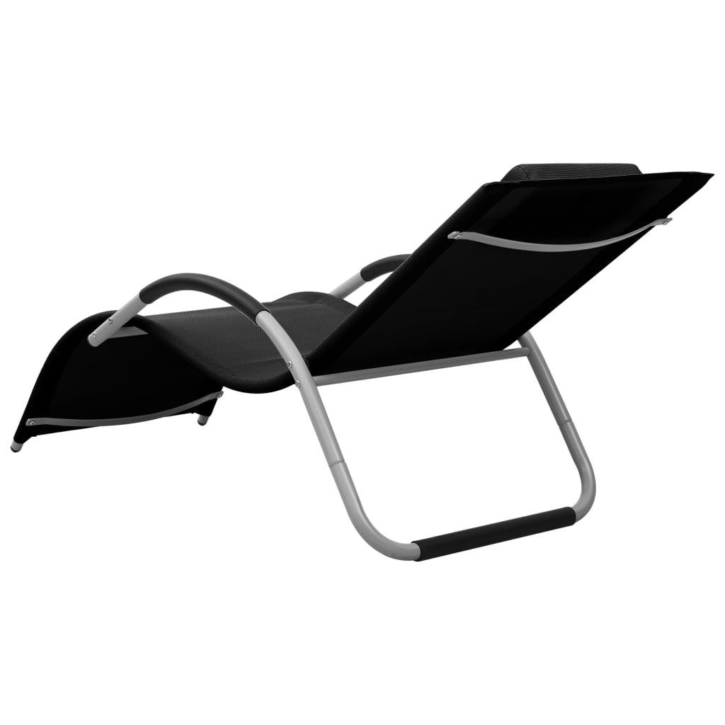 VidaXL Sonnenliege gewebe