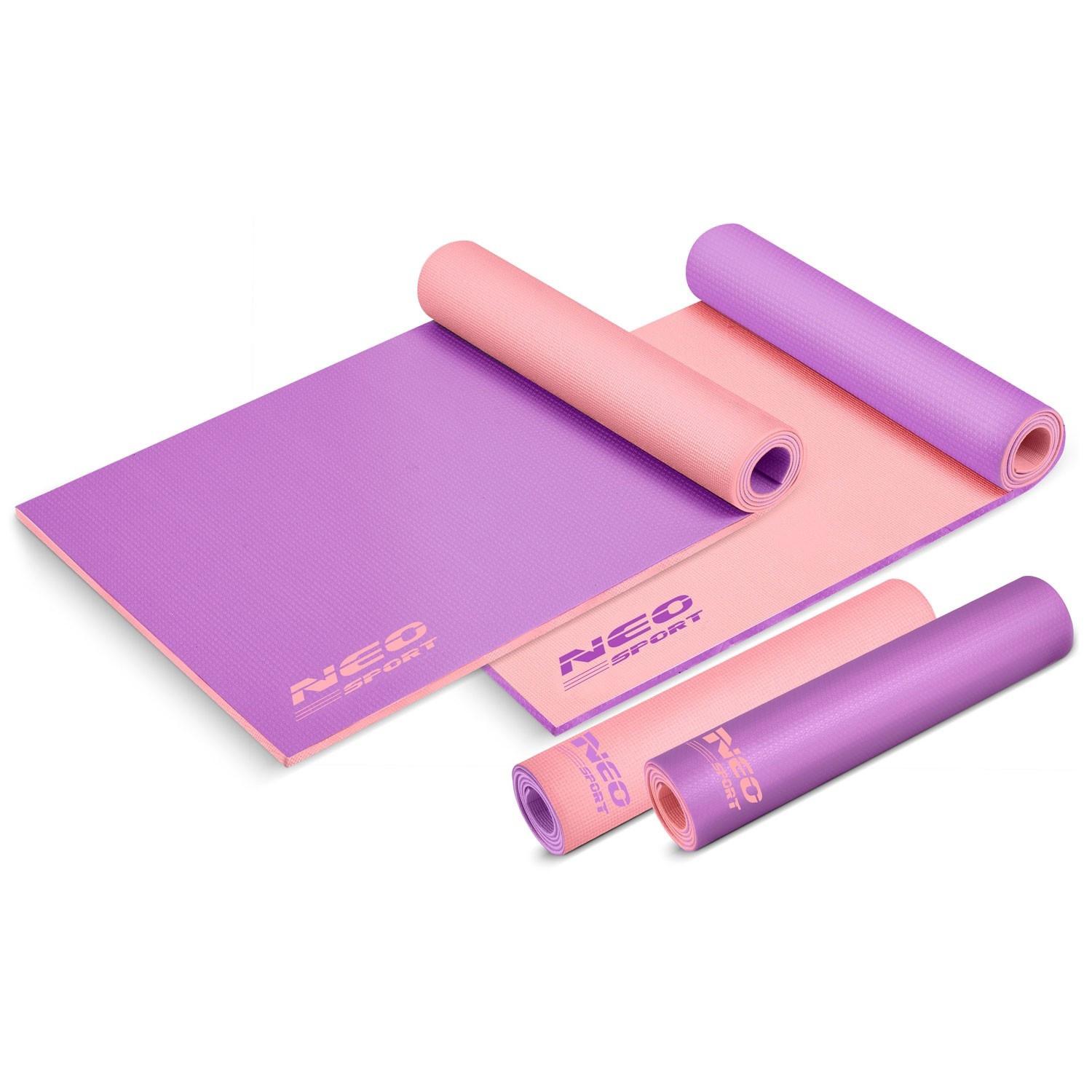 B2X Gymnastikmatte 173 x 61 x 0,6 cm Neo-Sport - 19203 lila-rosa