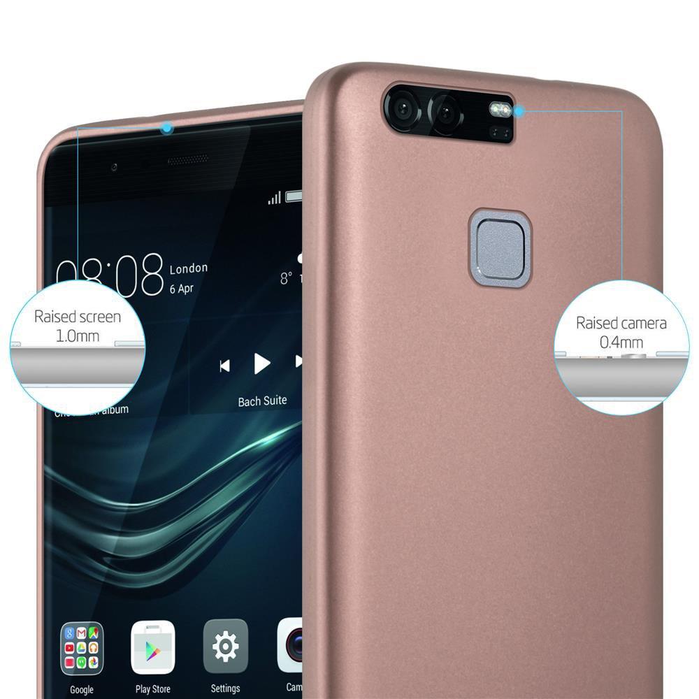 Cadorabo Hülle für Huawei P9 PLUS TPU Silikon Matt