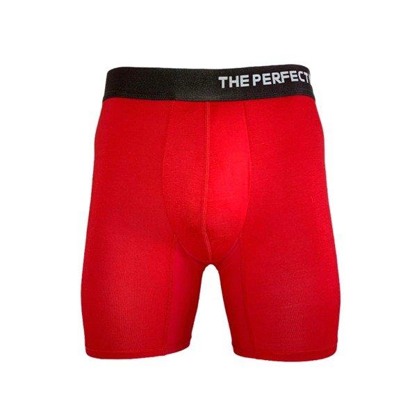 The Perfect Underwear Bambus Boxer-shorts, rot (3 Stk. pro Pack), Größe XL