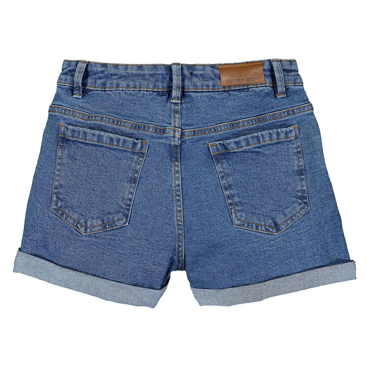 La Redoute Collections Jeansshorts mit hohem Bund