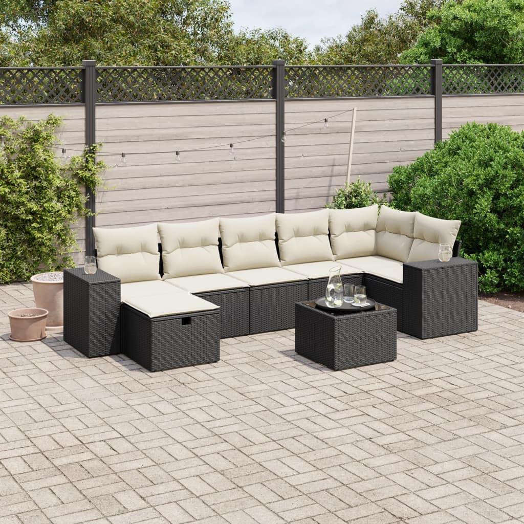 VidaXL Garten sofagarnitur poly-rattan