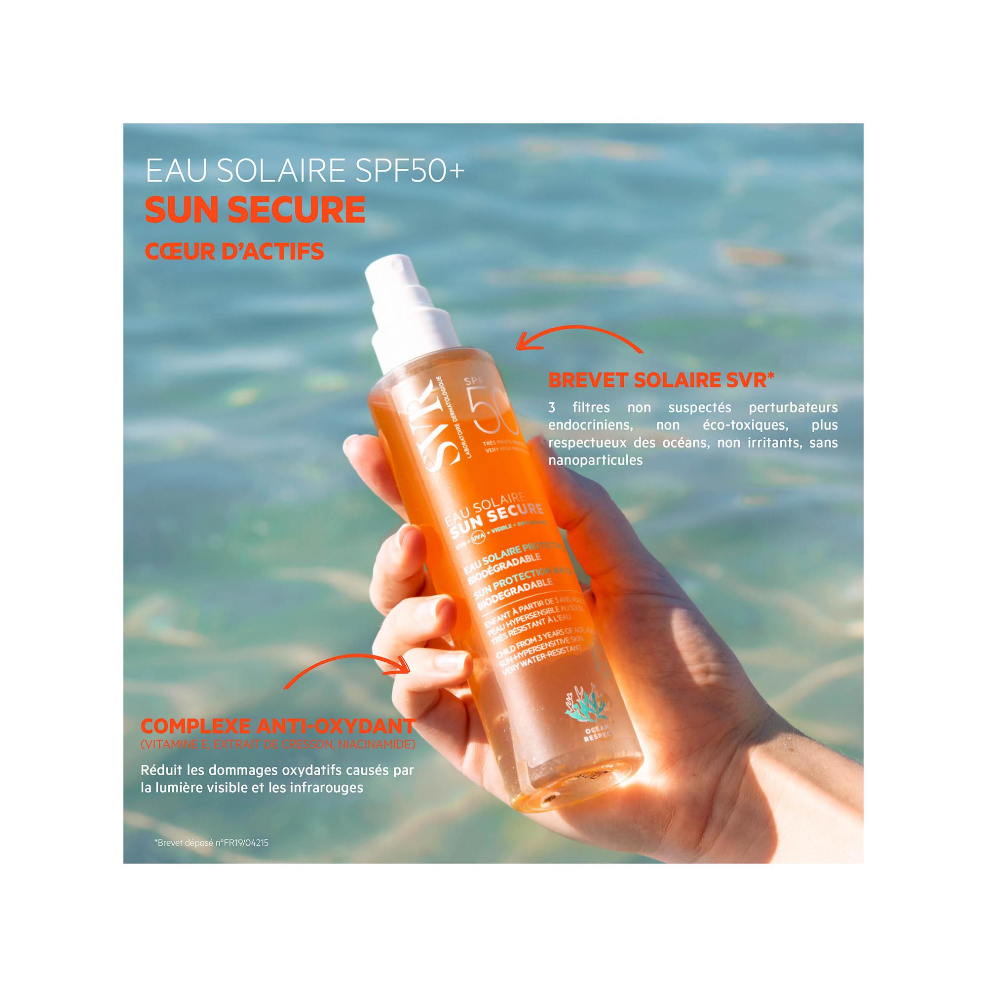 Laboratoire SVR Sun Secure Eau Solaire SPF50+