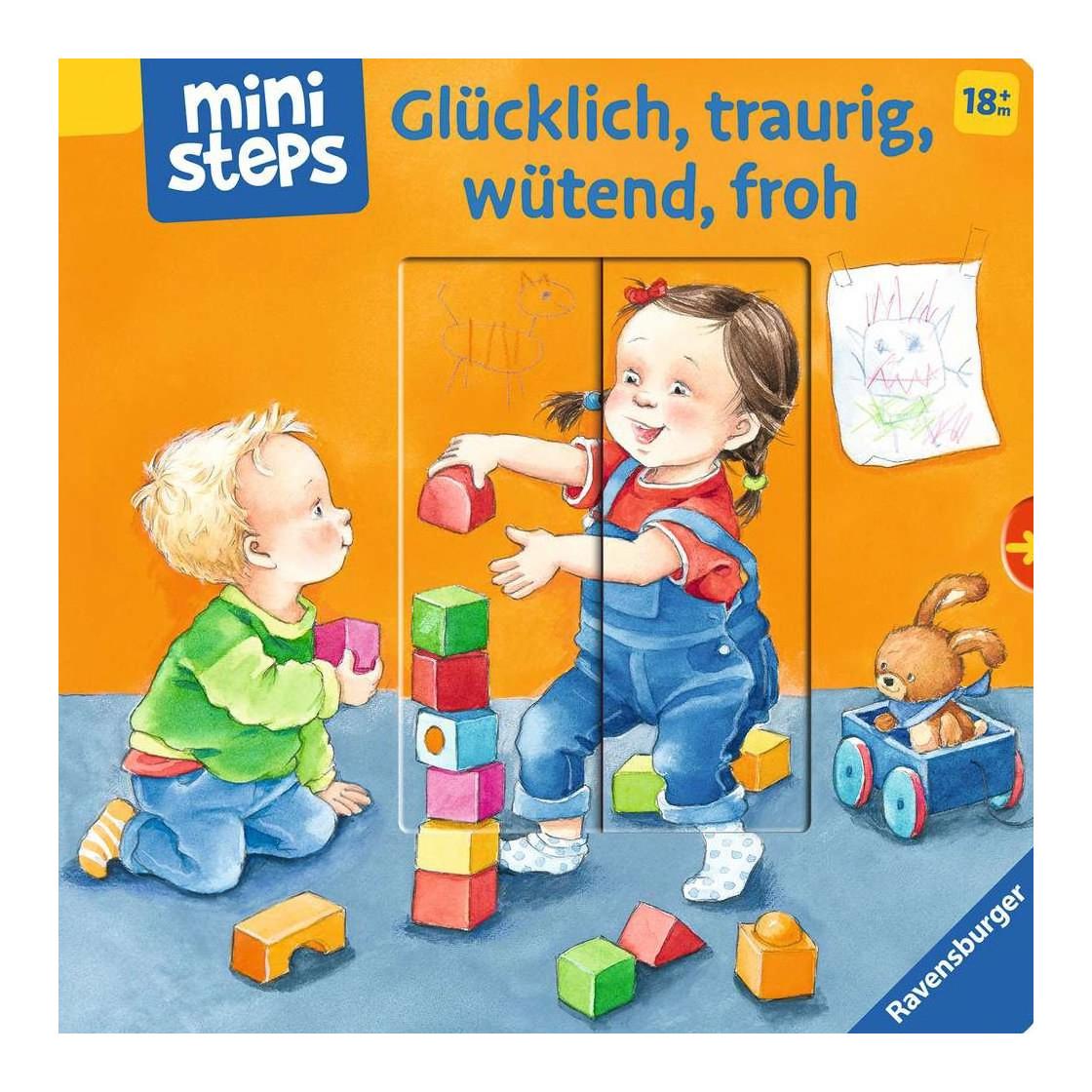 ministeps Glücklich, traurig, wütend, froh Sandra Grimm Gebundene Ausgabe