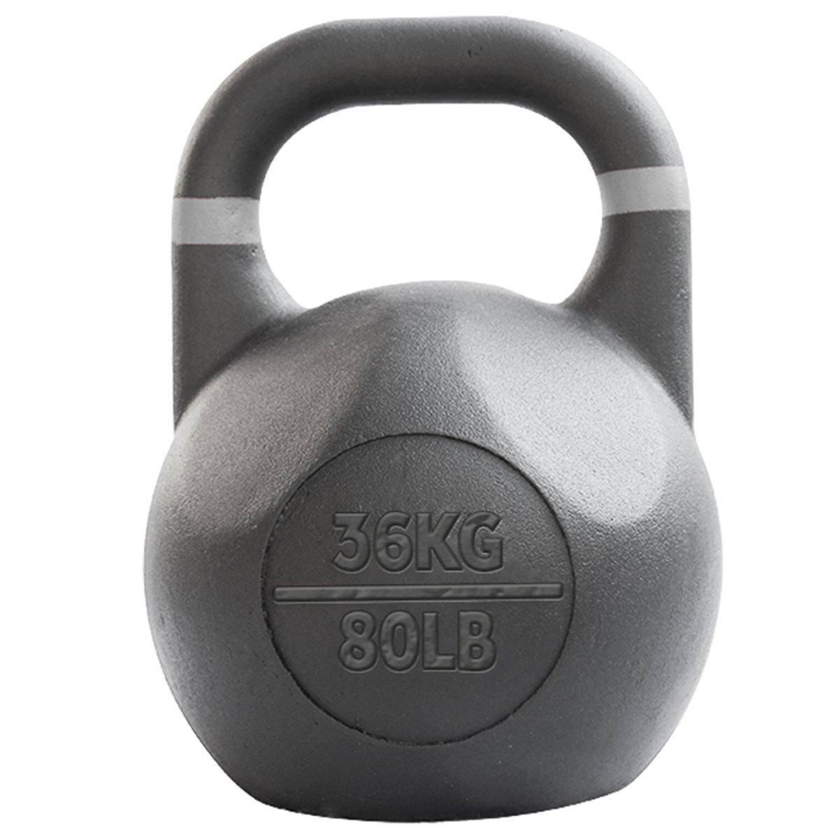 GladiatorFit Kettlebell aus Stahl mit Pulverbeschichtung GladiatorFit