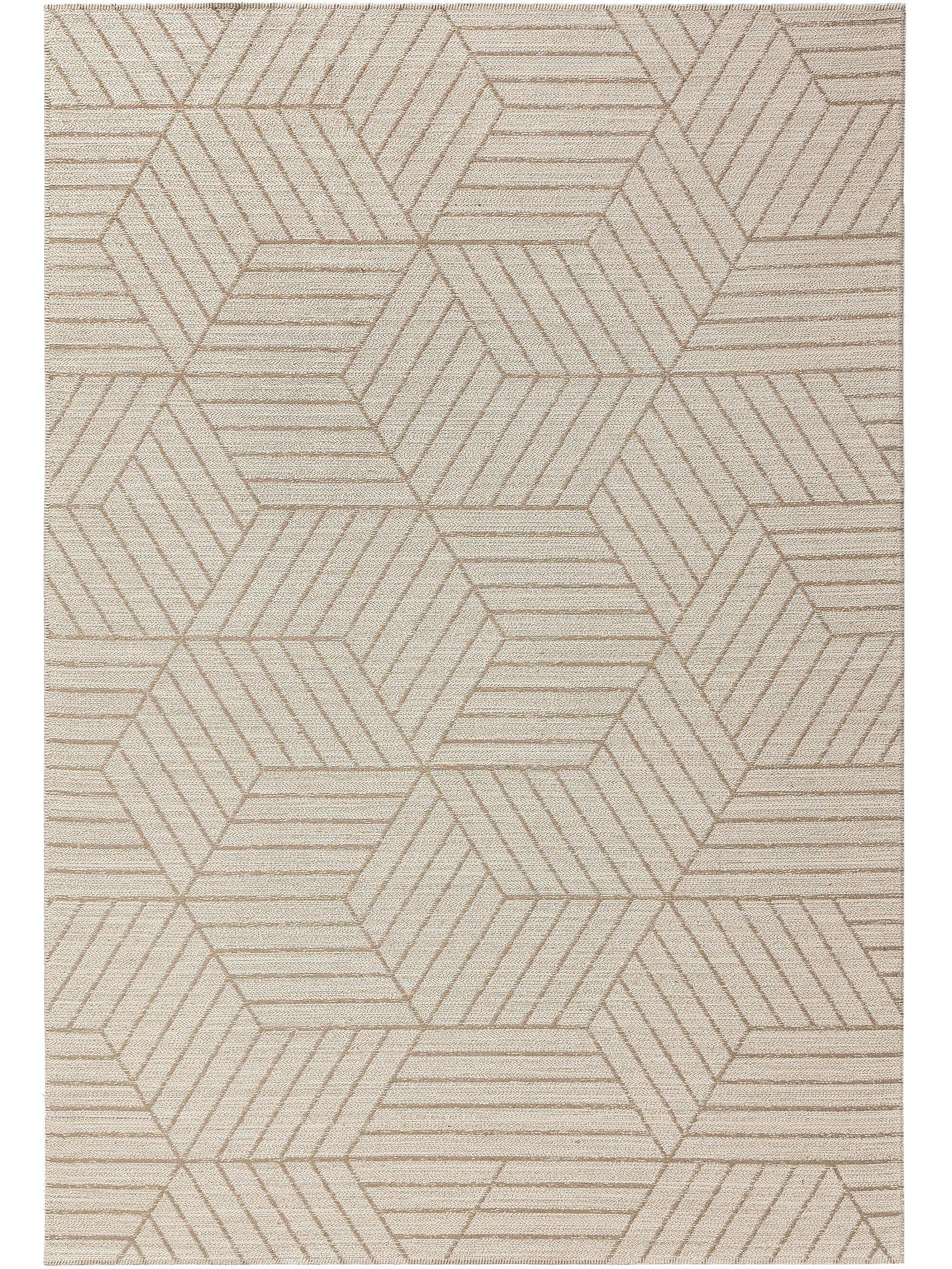Benuta Flachgewebeteppich Elena CreamBeige