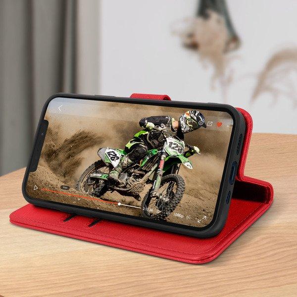 Avizar Klapphülle iPhone 12 / 12 Pro Rot