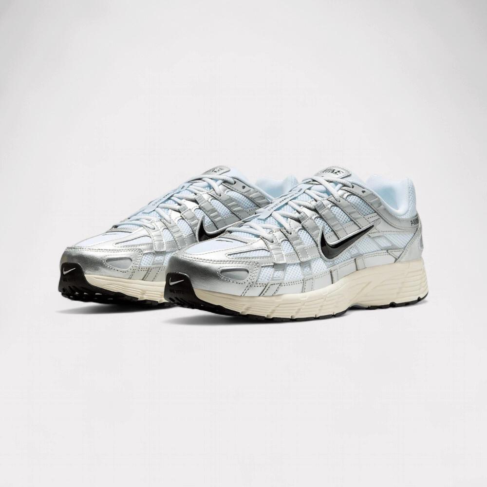 NIKE P-6000 - White Metallic Silver
