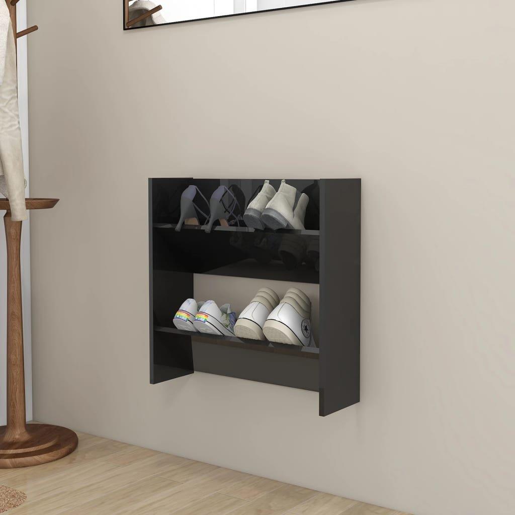 VidaXL Wand-schuhschrank holzwerkstoff