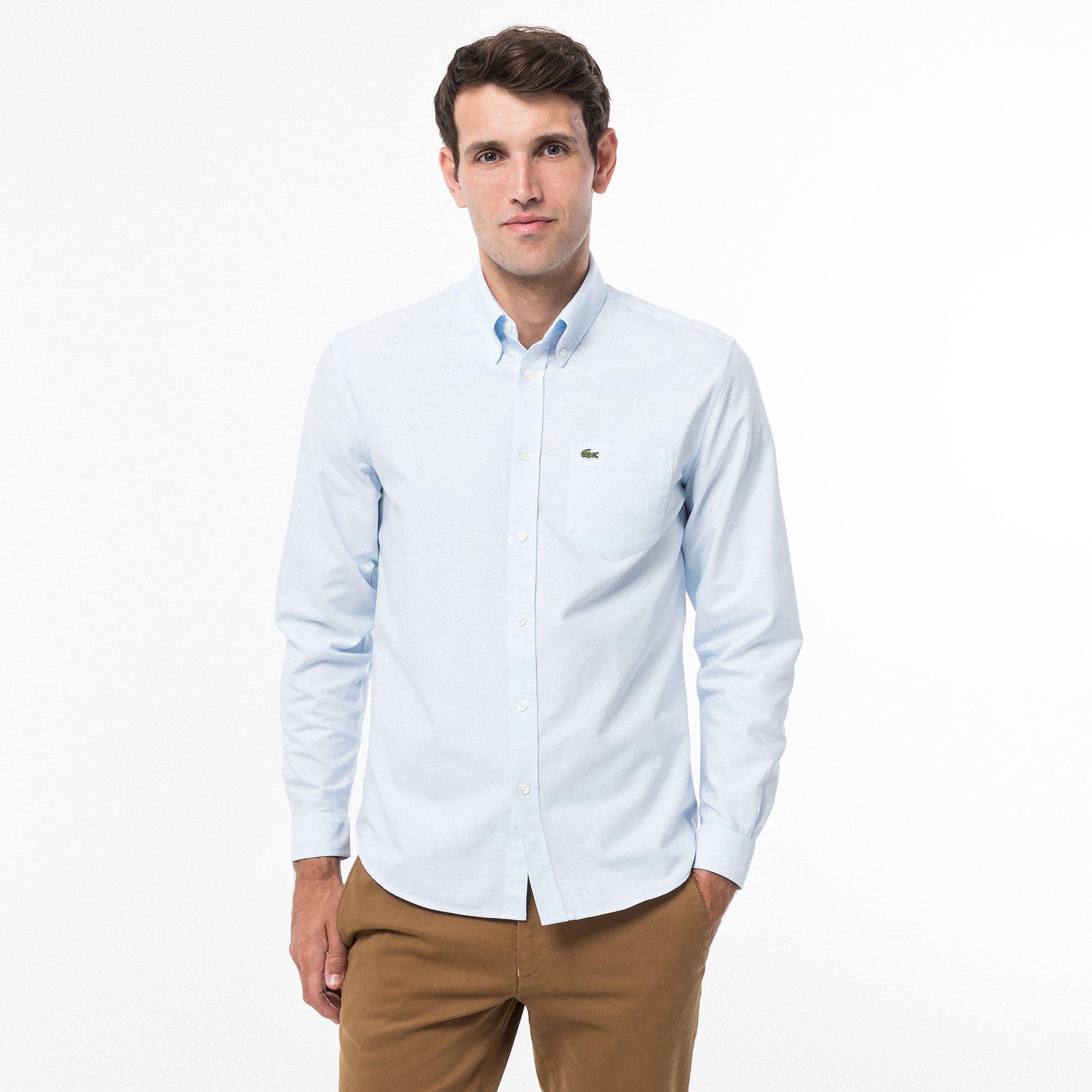 LACOSTE CH1911 Langarm Oxford Hemd