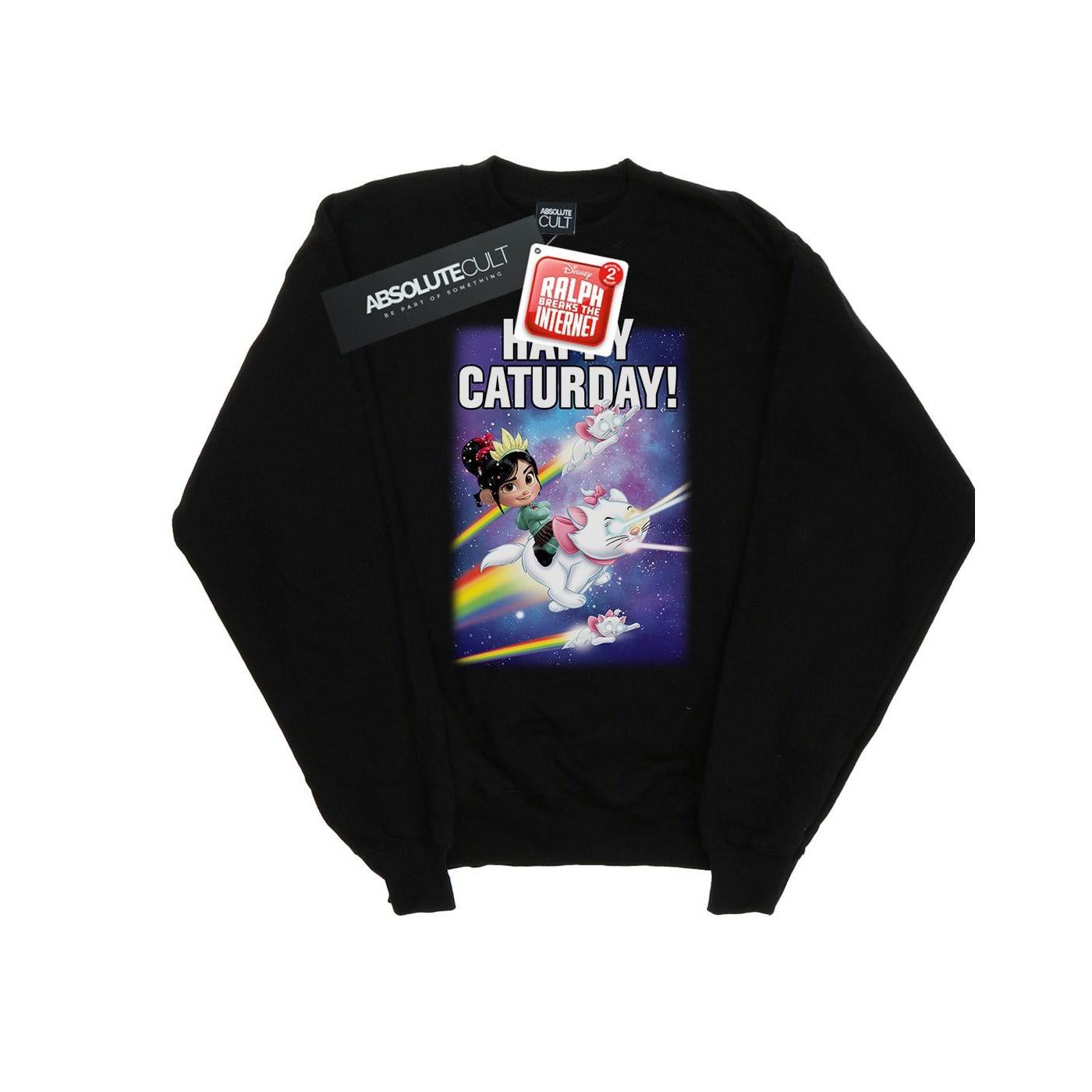 Disney Wreck It Ralph Happy Caturday Sweatshirt