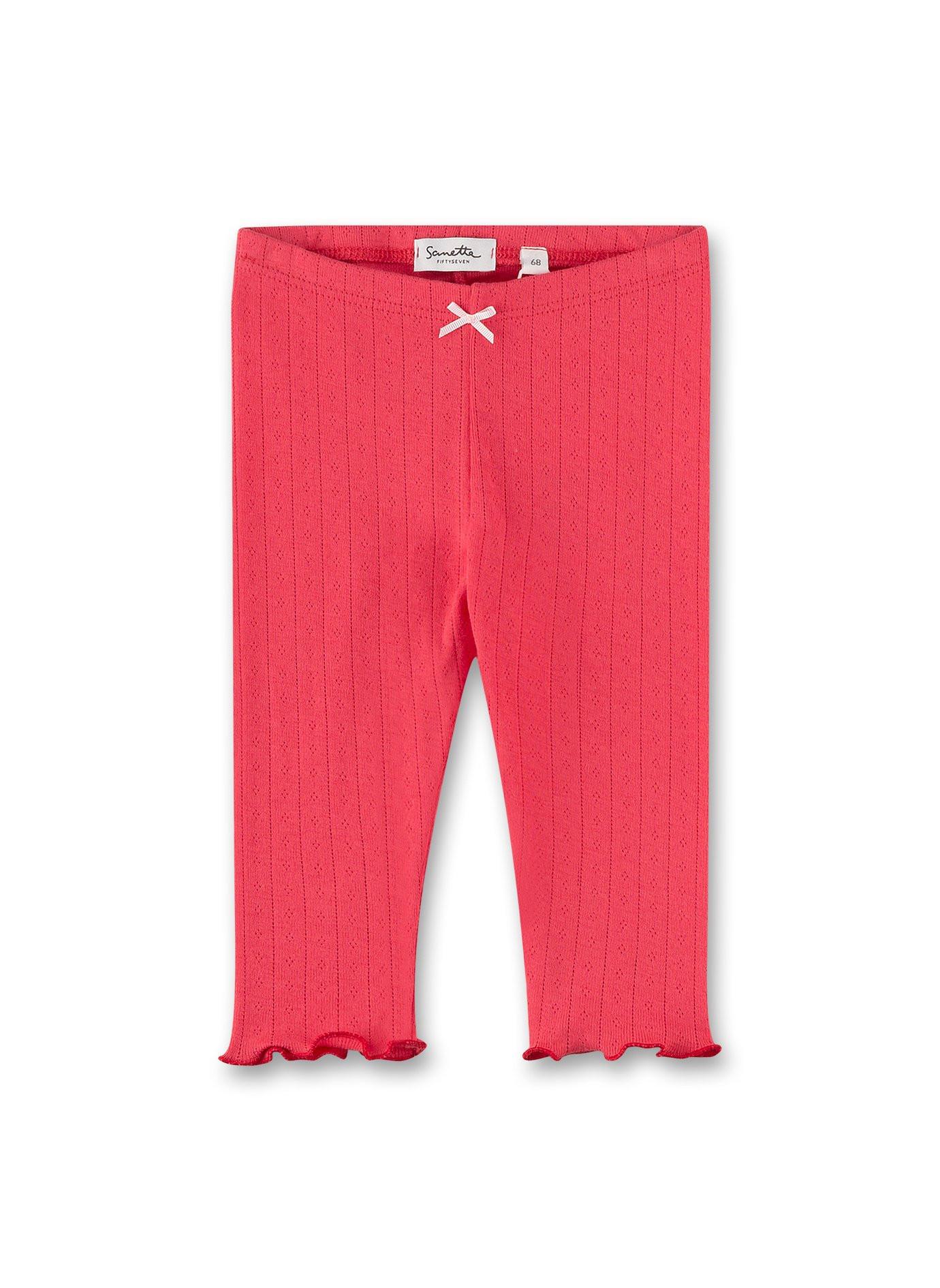 Sanetta Fiftyseven Baby Mädchen Leggings pink