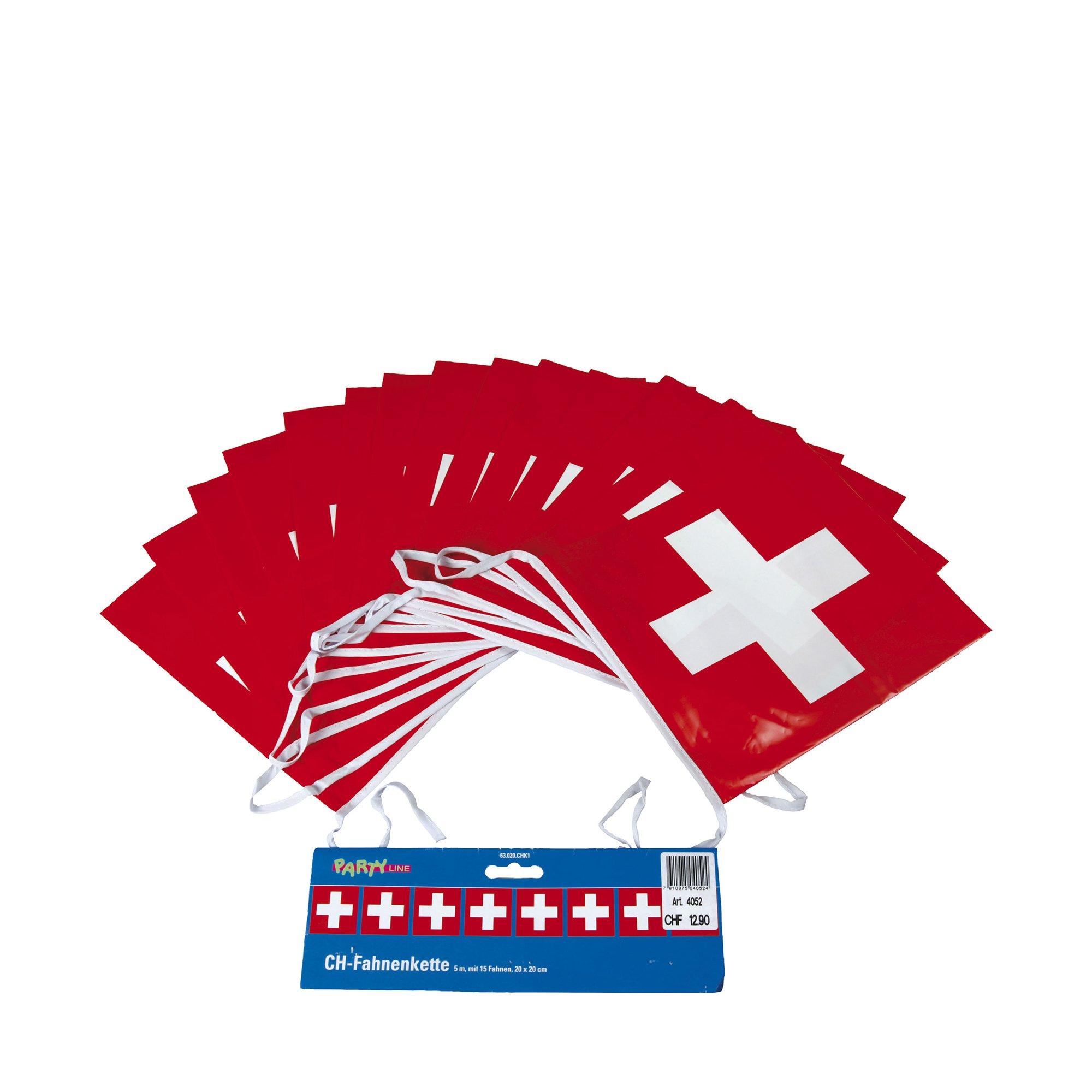 weco Fahnenkette Schweiz