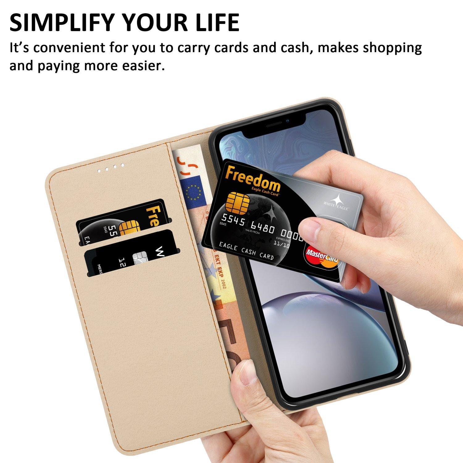 Cadorabo Hülle für Apple iPhone XR Kartenfach