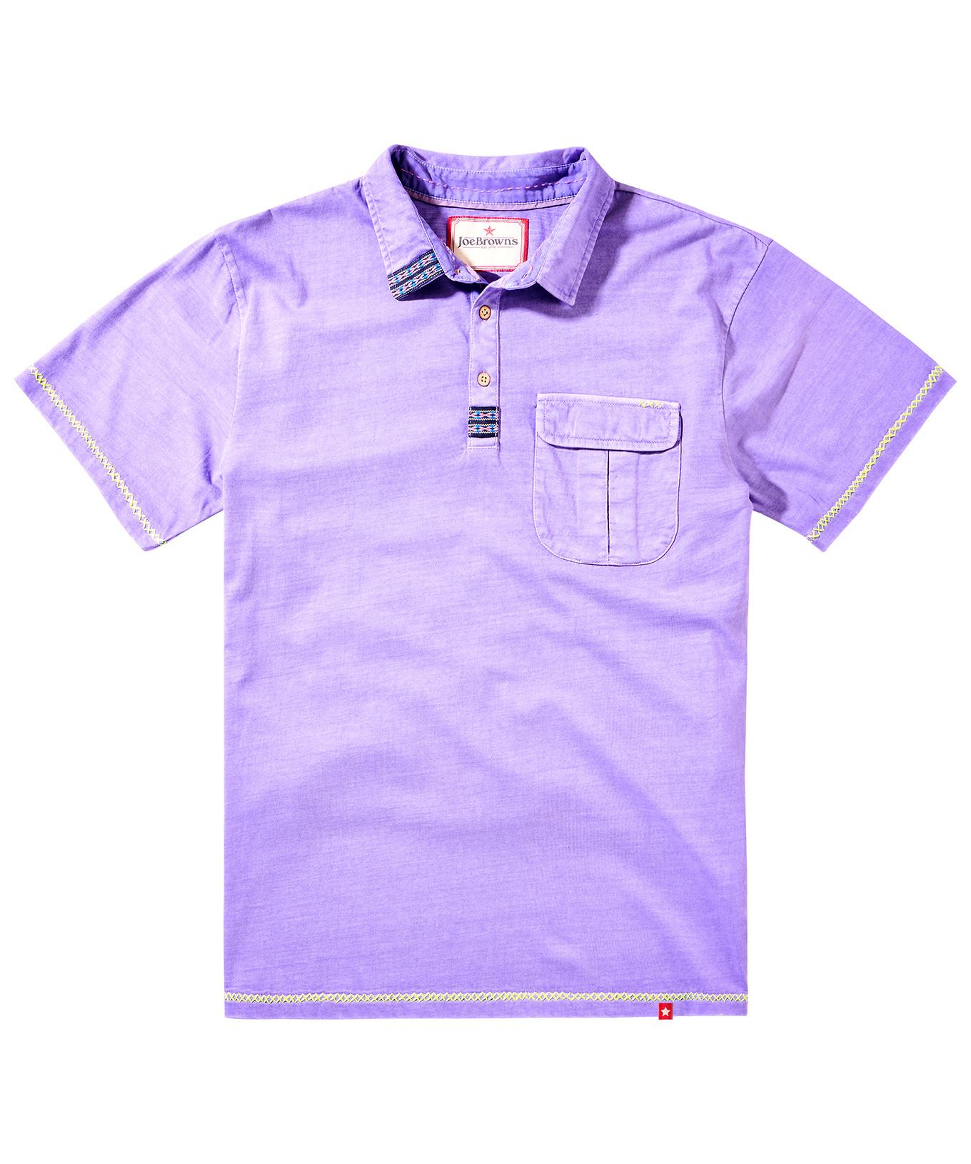 Joe Browns Polohemd mit gewaschener Brusttasche