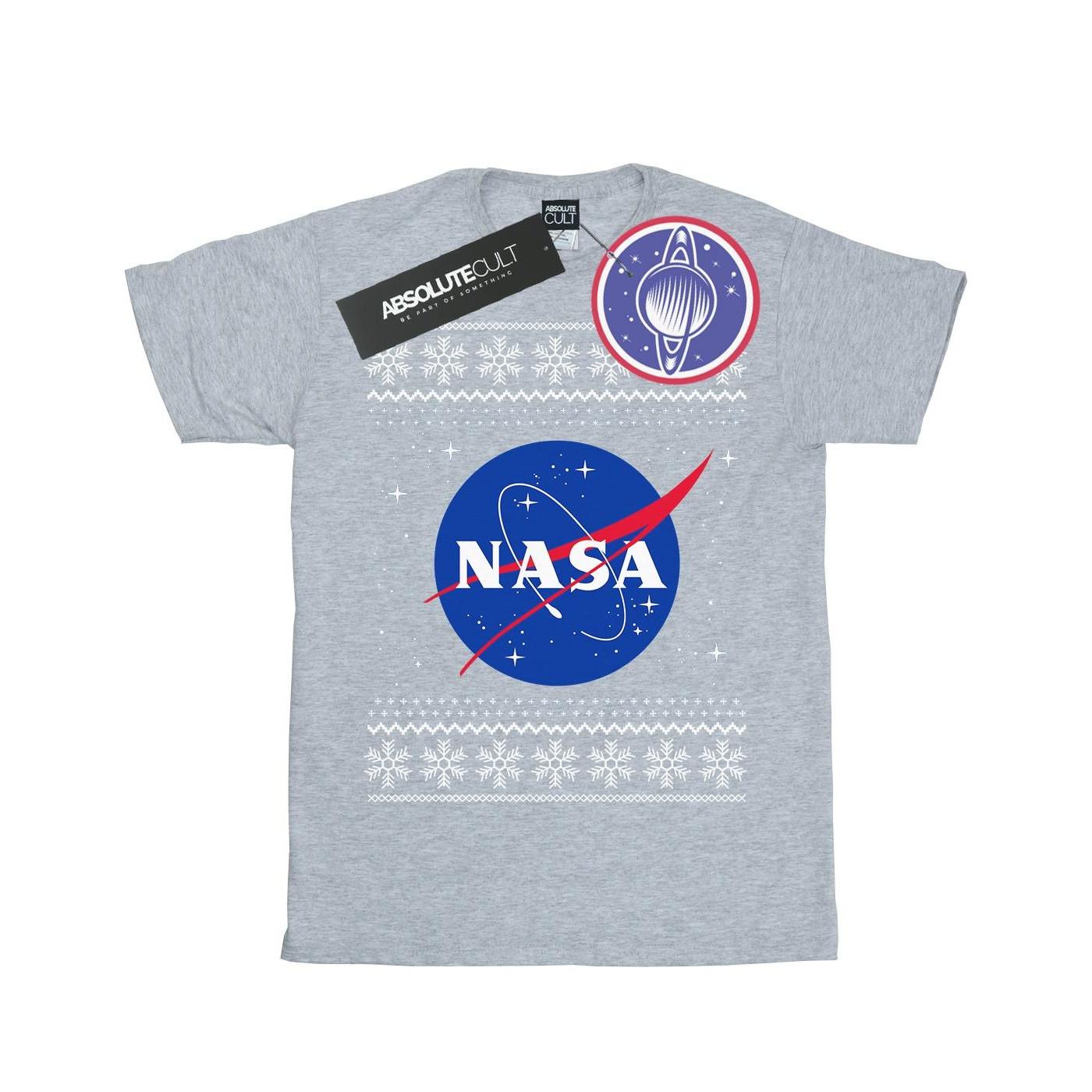 Nasa Christmas Jumper Style T-Shirt