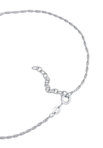 Elli Fußschmuck Kordelkette Gedreht Basic Zeitlos