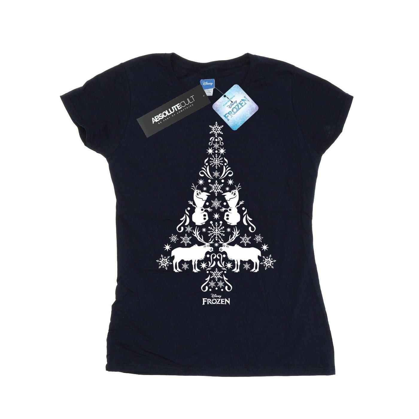 Disney Frozen Weihnachtsbaum Print T-Shirt