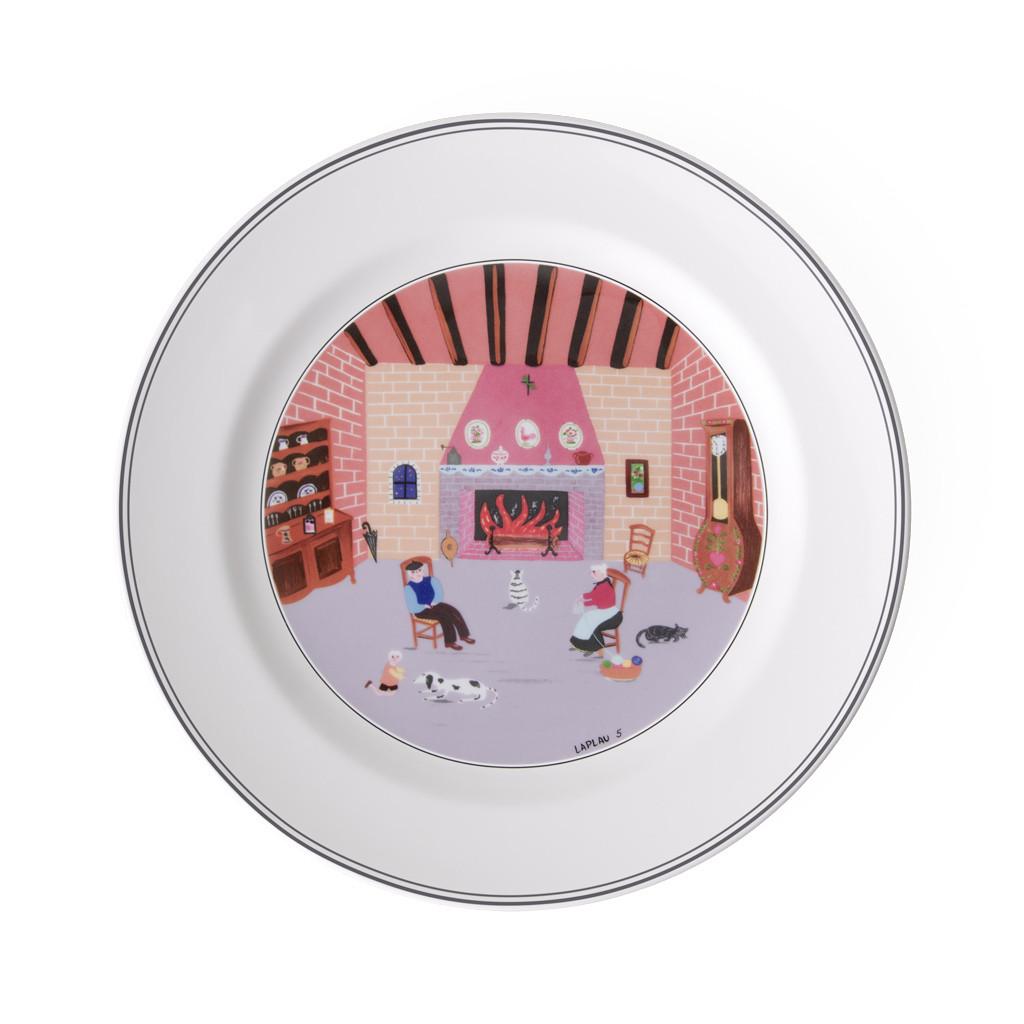 Villeroy&Boch Speiseteller Kamin Design Naif