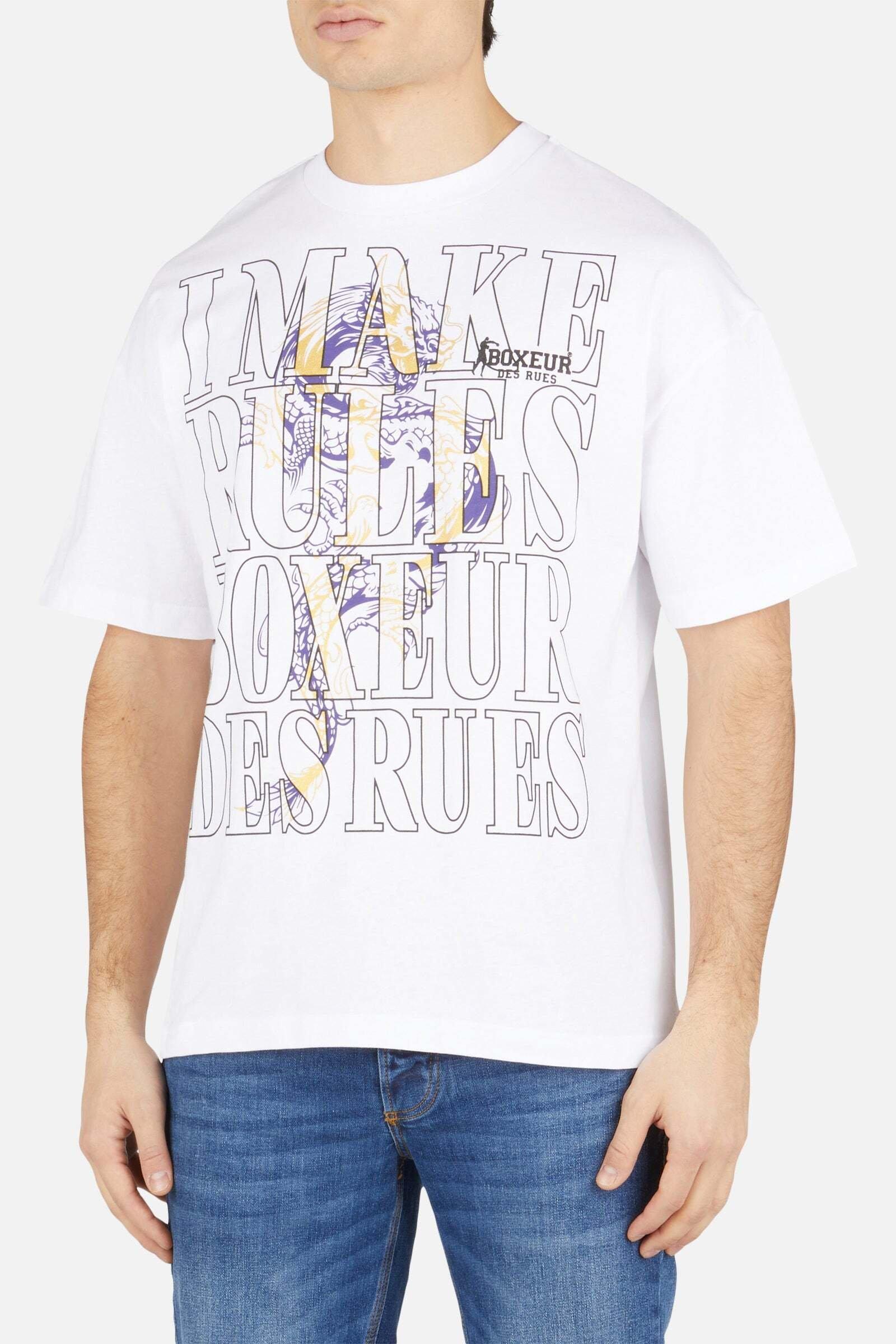 BOXEUR DES RUES Bedrucktes T-Shirt