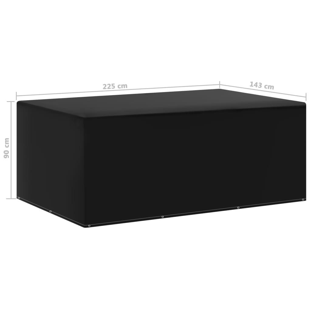 VidaXL Gartenmöbel abdeckung polyethylen