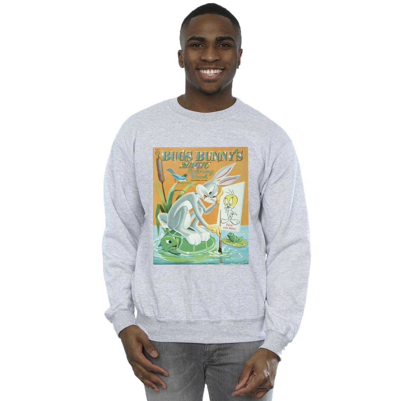 LOONEY TUNES Bugs Bunny Colouring Book Sweatshirt